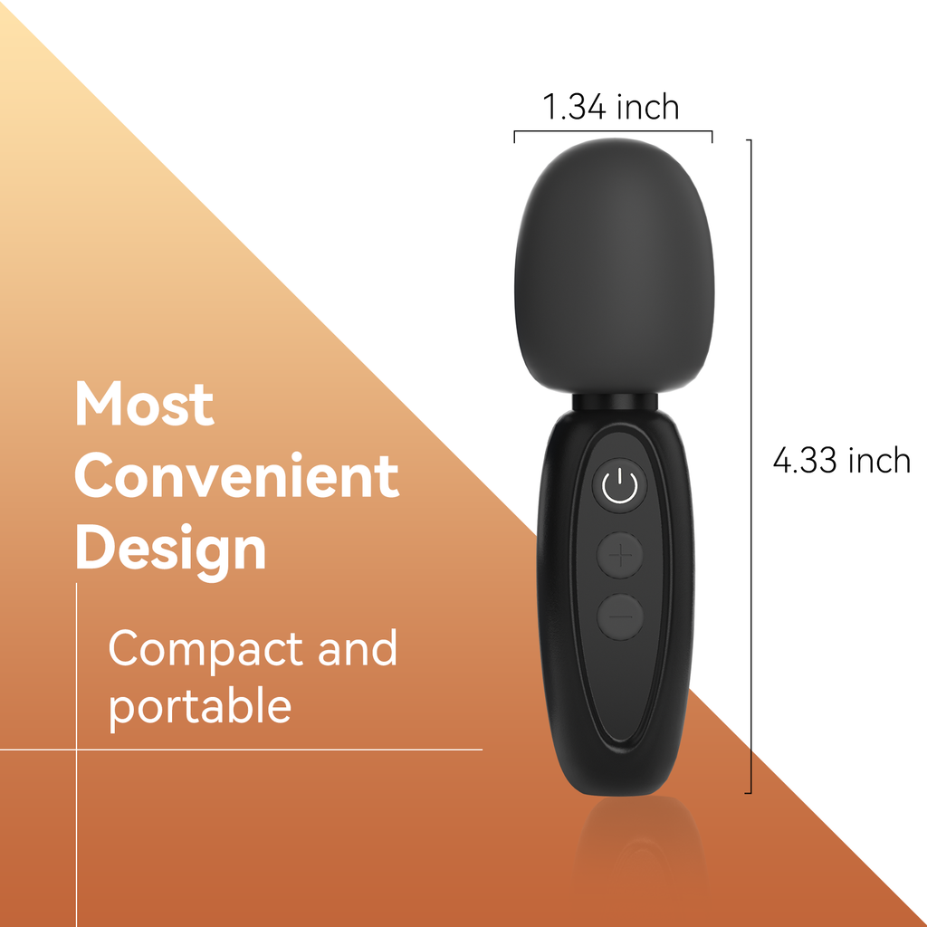 Mini Vibrator Wand Massager,Sex Toys for Women