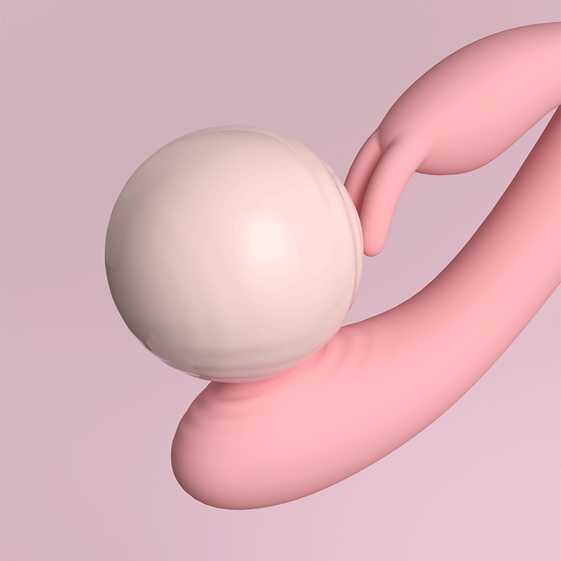 Rabbit Vibrator for Gspot Stimulator-Adult Sex Toys for Women Couple, Rechargeable Finger Massage Vibrators 10 Vibrating-Thrusting-Tapping Modes 𝗜𝗣𝗫𝟳 Waterproof Wand Vibrator Flexible