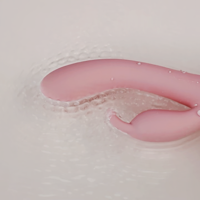 Rabbit Vibrator for Gspot Stimulator-Adult Sex Toys for Women Couple, Rechargeable Finger Massage Vibrators 10 Vibrating-Thrusting-Tapping Modes 𝗜𝗣𝗫𝟳 Waterproof Wand Vibrator Flexible