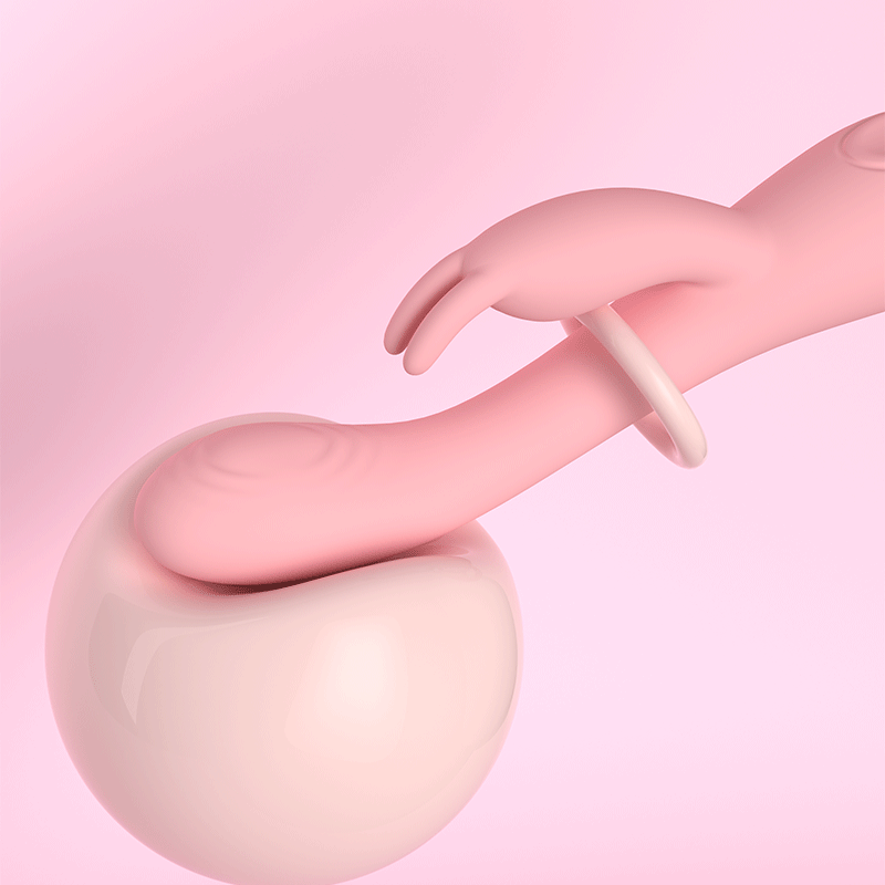 Rabbit Vibrator for Gspot Stimulator-Adult Sex Toys for Women Couple, Rechargeable Finger Massage Vibrators 10 Vibrating-Thrusting-Tapping Modes 𝗜𝗣𝗫𝟳 Waterproof Wand Vibrator Flexible